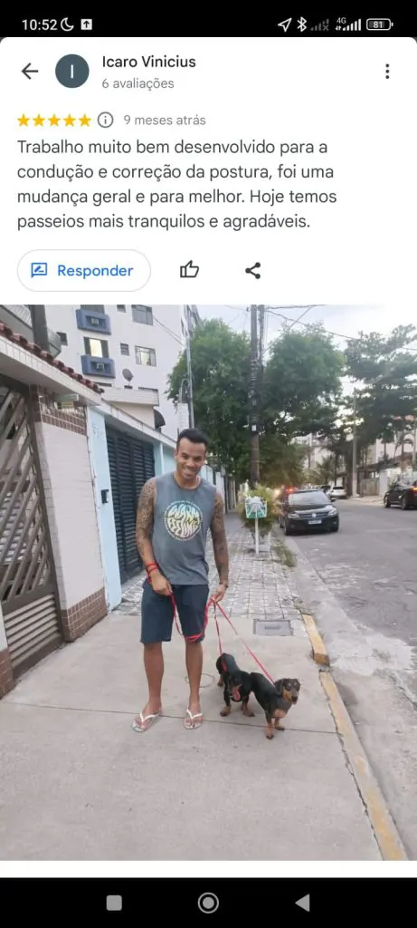 Hund Dog - Avaliação cliente